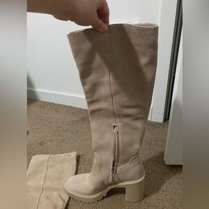 Dolce Vita Tan Heeled Boots